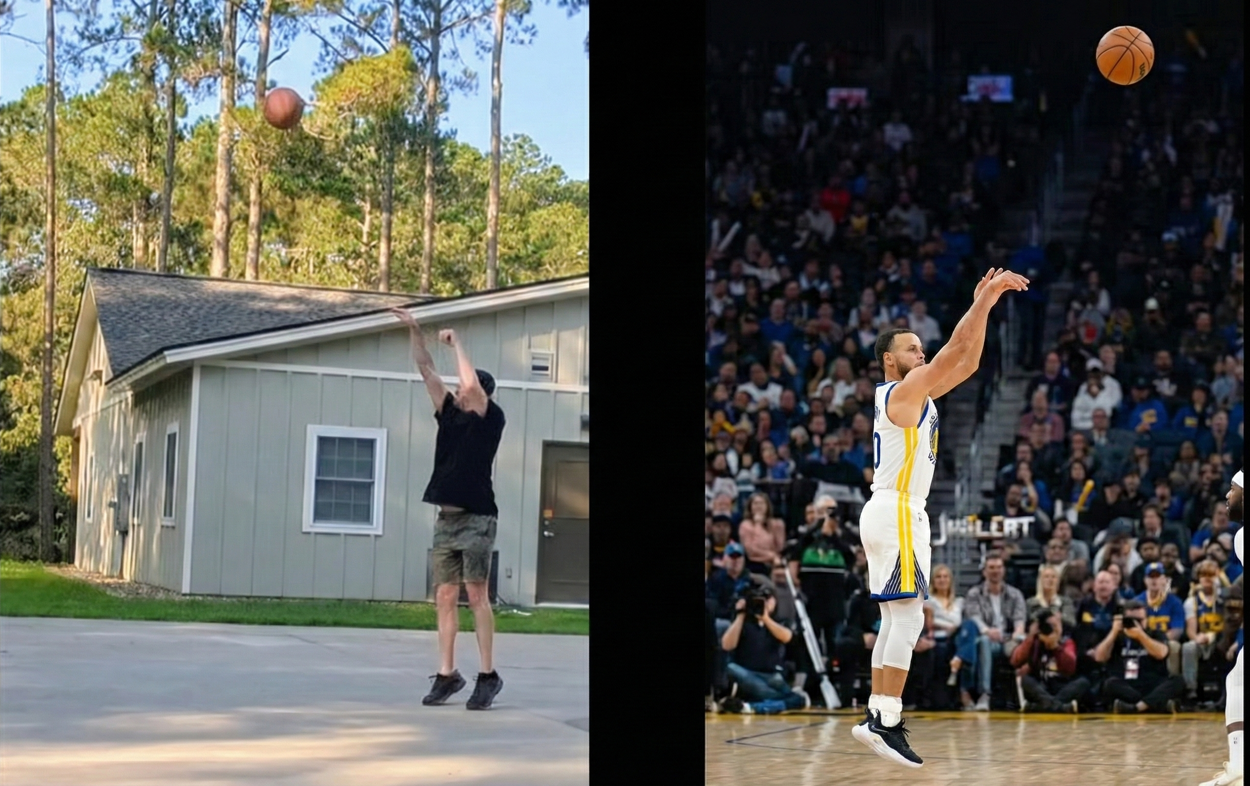 Chris vs Curry Shooting Form